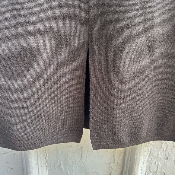 Club Monaco Black Wool Pencil Skirt, small - Picture 5 of 8
